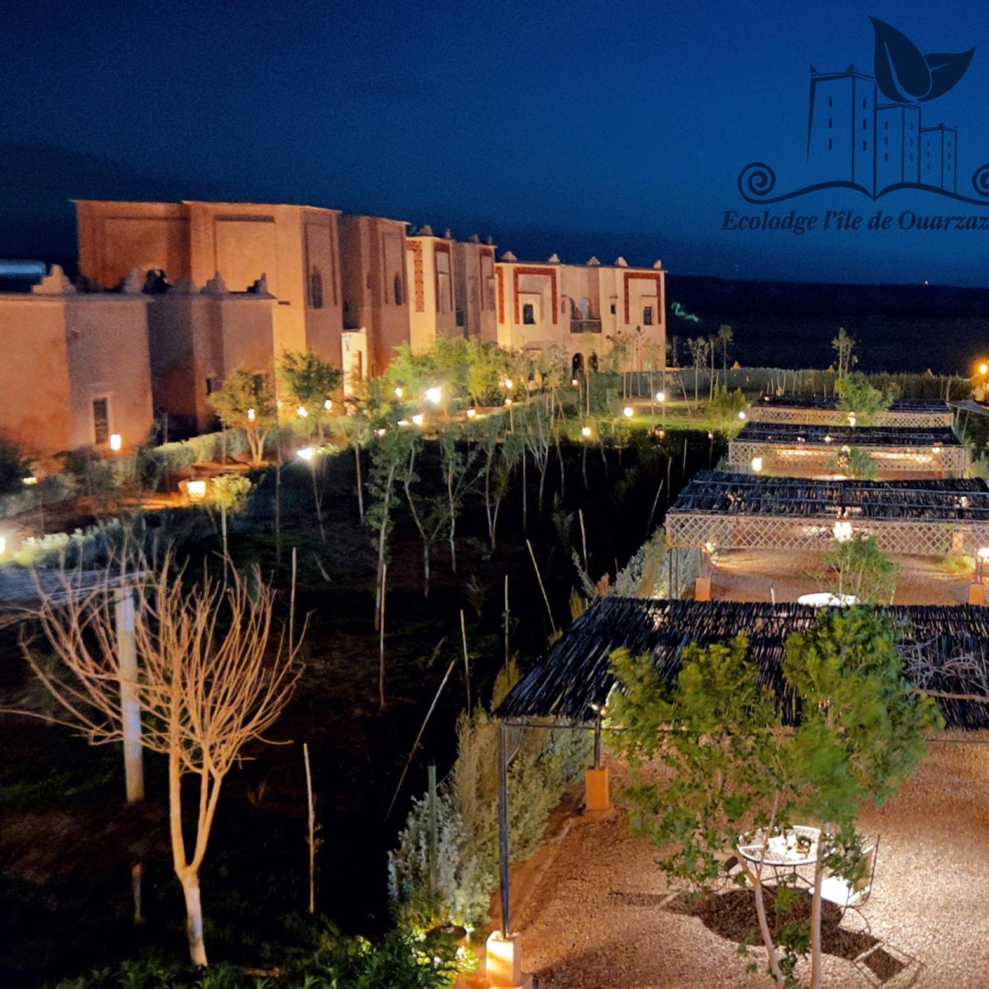 Ecolodge L'Ile De Ouarzazate Eksteriør bilde